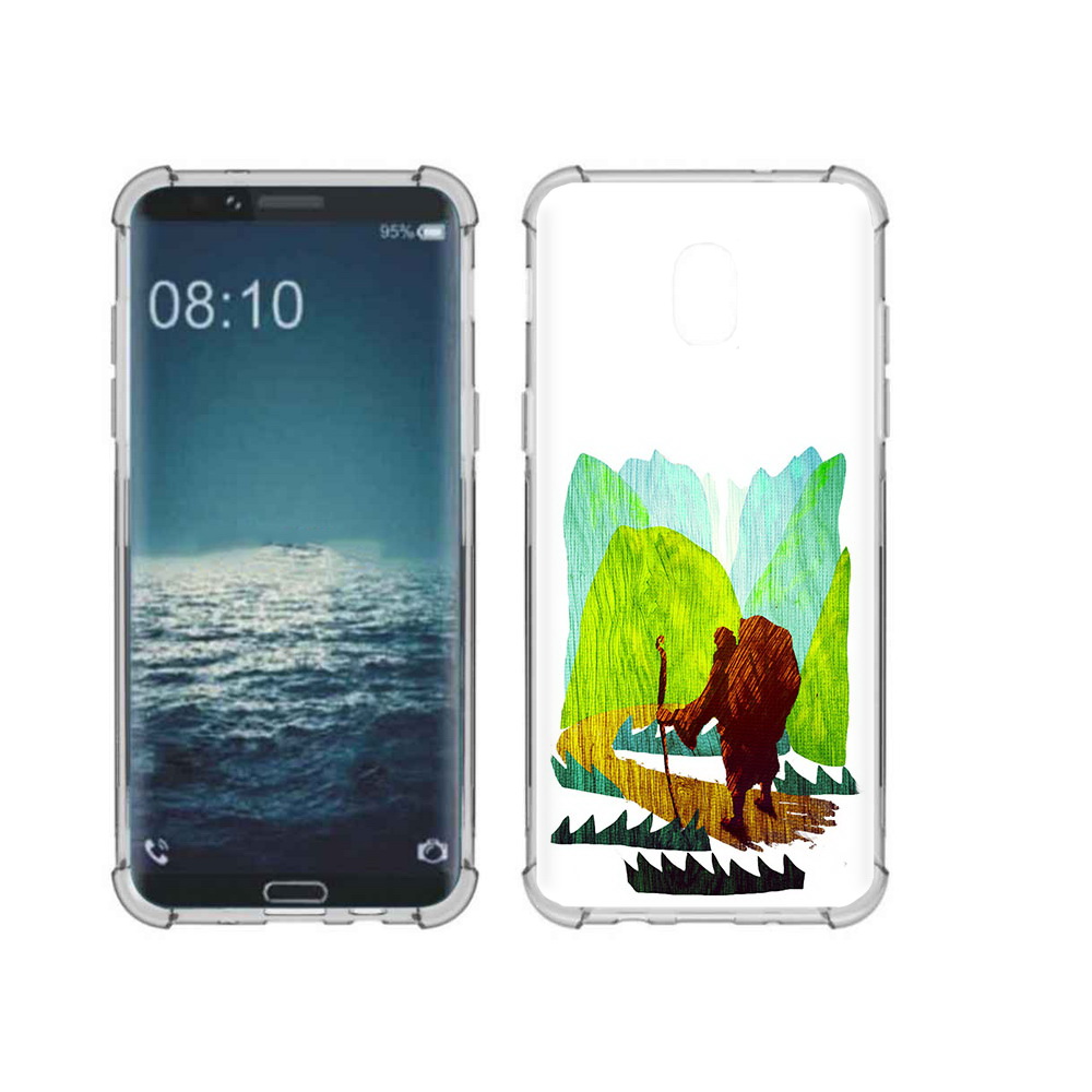 

Чехол MyPads Tocco для Samsung Galaxy J3 Лесная тропа (PT226926.574.106), Прозрачный, Tocco