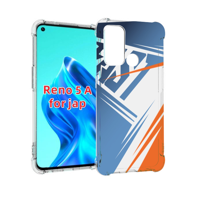 

Чехол MyPads Fast для Oppo Reno 5A, Прозрачный, Tocco
