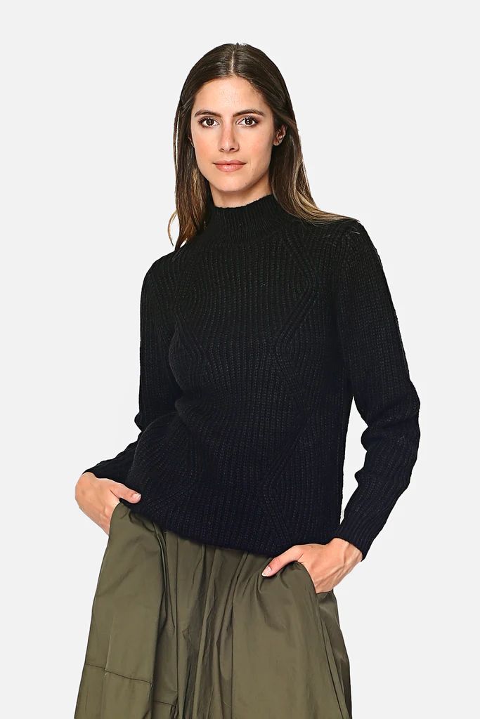 Свитер женский C&Jo CJF967 черный S