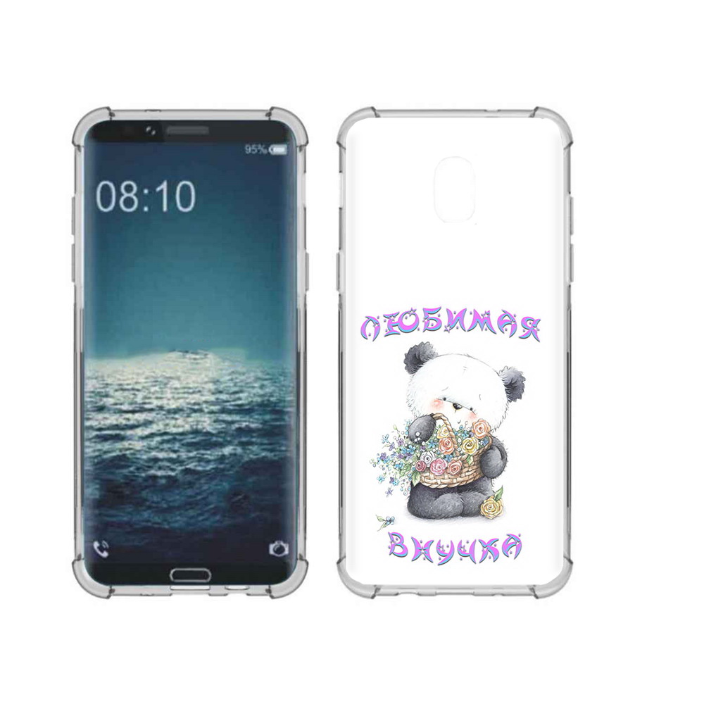 

Чехол MyPads Tocco для Samsung Galaxy J3 Любимая внучка (PT226926.574.110), Прозрачный, Tocco