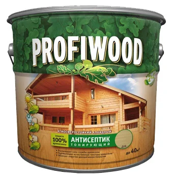 фото Антисептик empils profiwood тонирующий атмосферостойкий калужница 8 кг