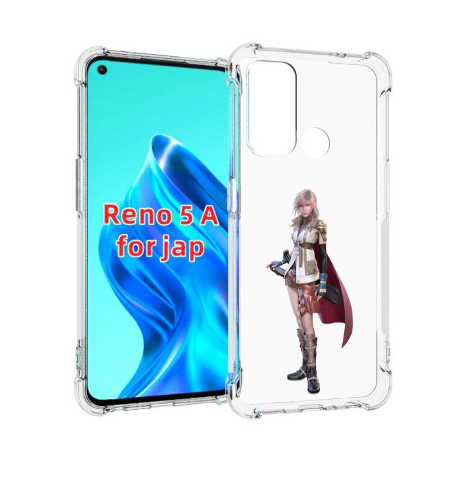 

Чехол MyPads Final-Fantasy для Oppo Reno 5A, Прозрачный, Tocco