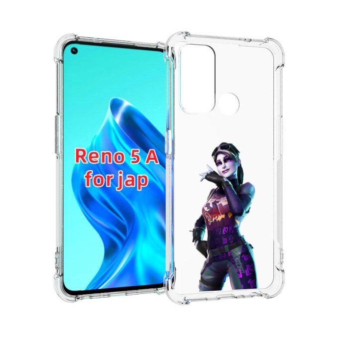 

Чехол MyPads Fortnite-3 для Oppo Reno 5A, Прозрачный, Tocco
