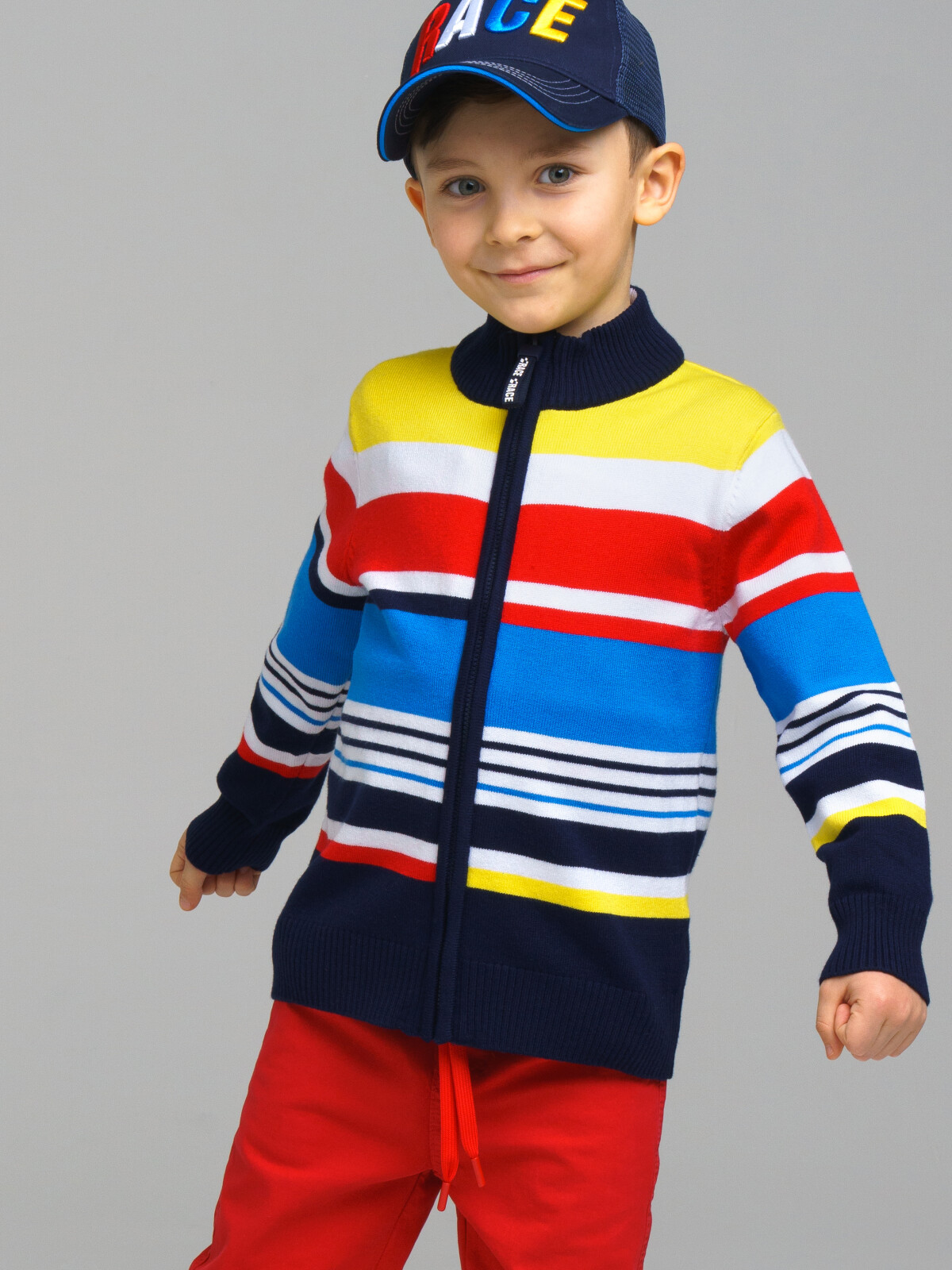 

Кардиган детский PlayToday Kids 12312040, разноцветный, 98, 12312040