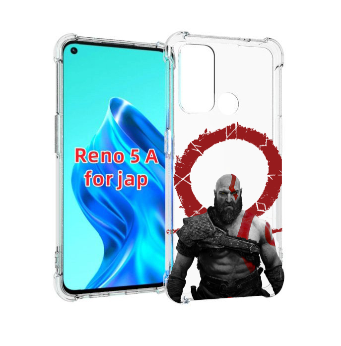 

Чехол MyPads God-of-War для Oppo Reno 5A, Прозрачный, Tocco