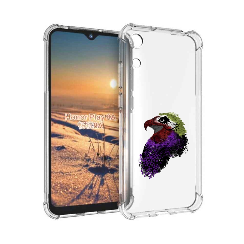 

Чехол бампер MyPads Орел для Honor 8A, Прозрачный, Tocco