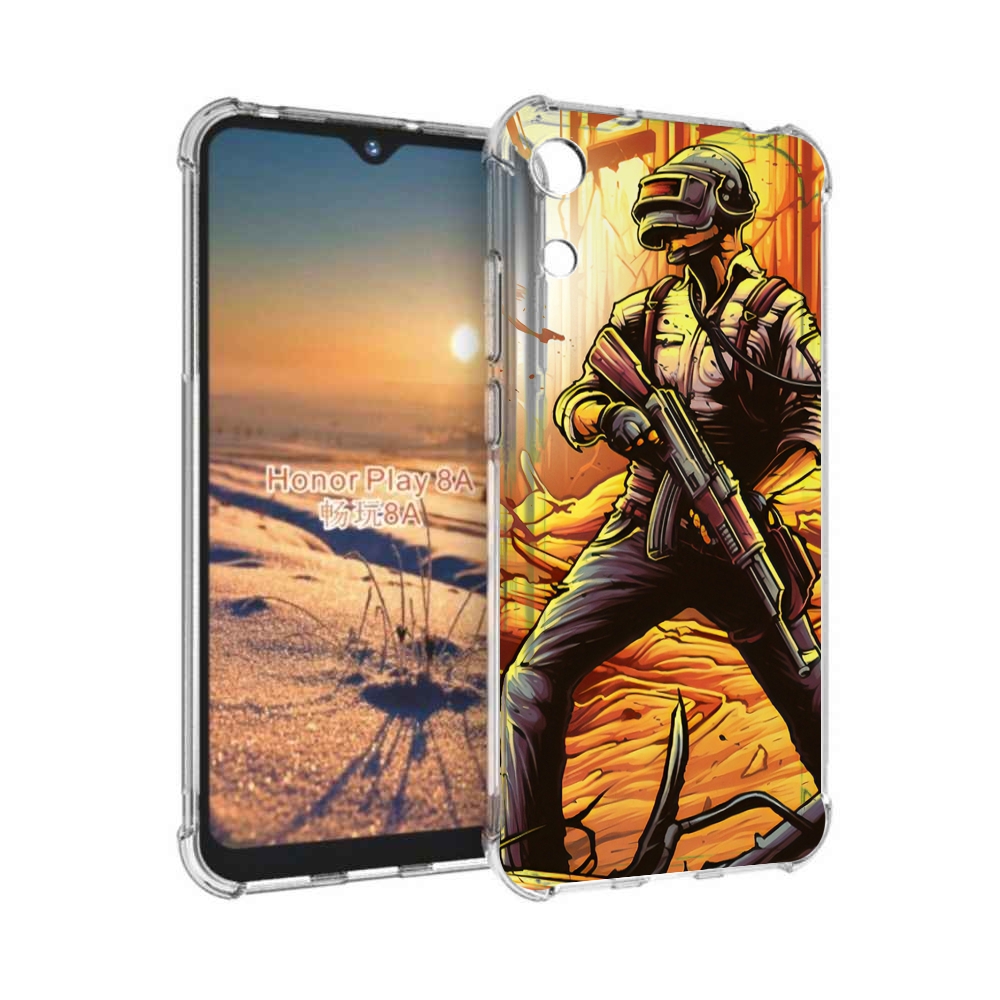 

Чехол бампер MyPads Пабг для Honor 8A, Прозрачный, Tocco