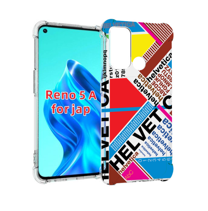 

Чехол MyPads HELVET для Oppo Reno 5A, Прозрачный, Tocco