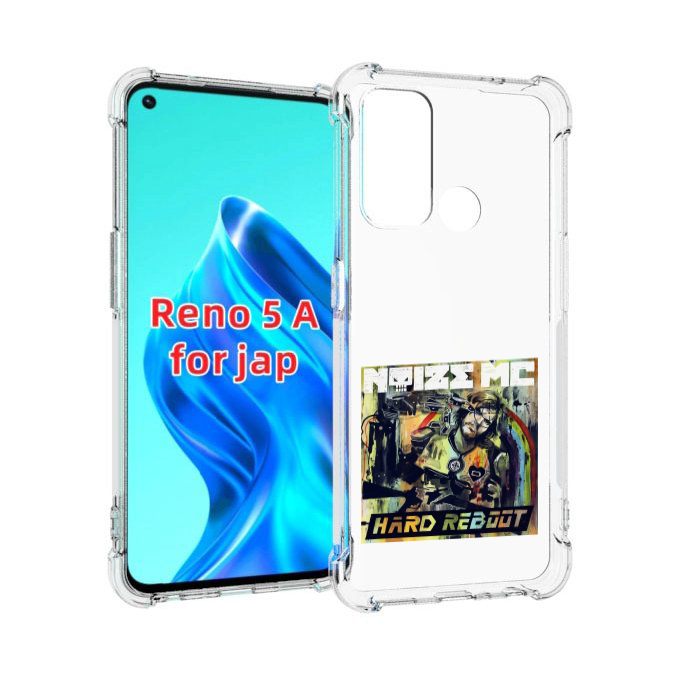 

Чехол MyPads Hard Reboot Noize MC для Oppo Reno 5A, Прозрачный, Tocco
