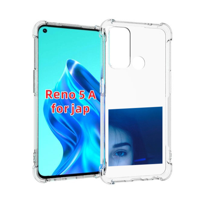 

Чехол MyPads Hate Love face для Oppo Reno 5A, Прозрачный, Tocco