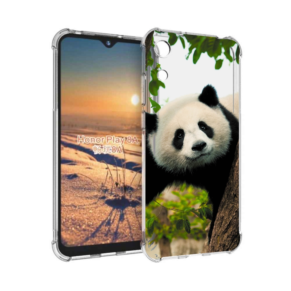 

Чехол бампер MyPads Панда-на-дереве для Honor 8A, Прозрачный, Tocco
