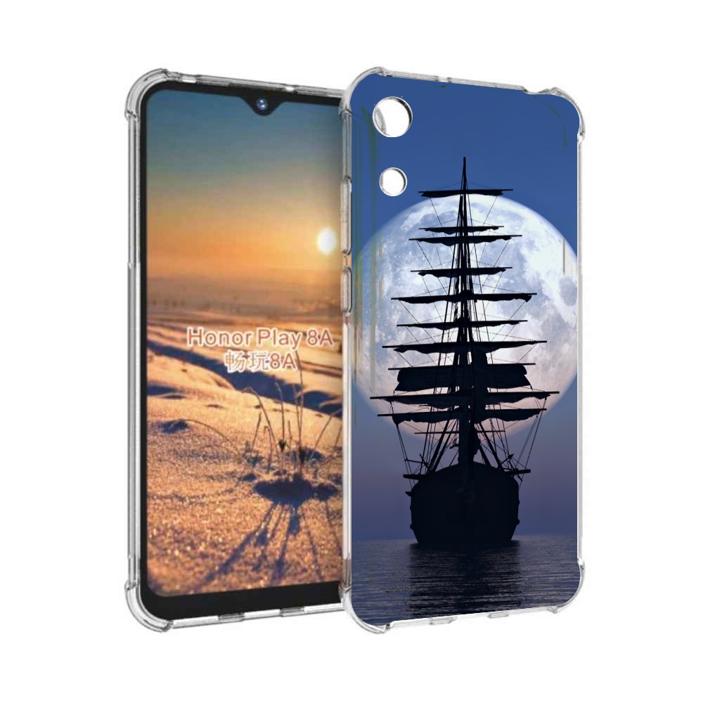 

Чехол бампер MyPads Парус-в-море для Honor 8A, Прозрачный, Tocco
