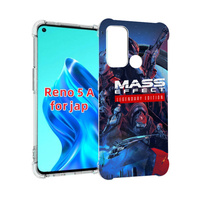 

Чехол MyPads Mass Effect Legendary Edition для Oppo Reno 5A, Прозрачный, Tocco