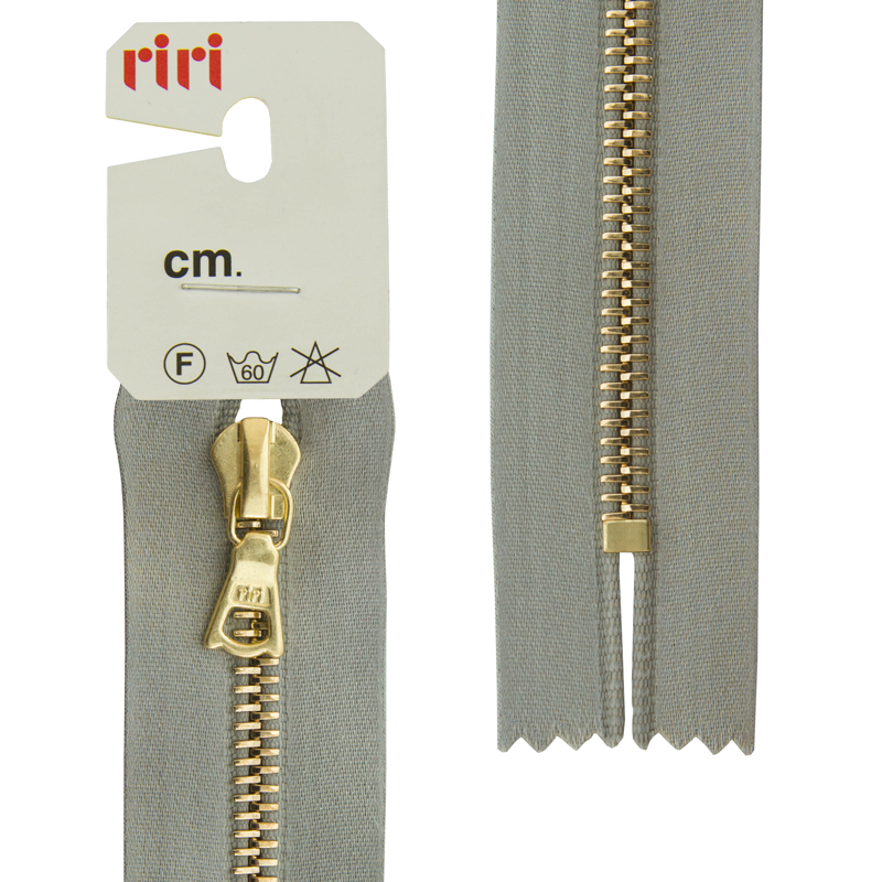 

Молния металл, Gold, неразъёмная, 6мм, 16см, цвет 9112, голубовато серый