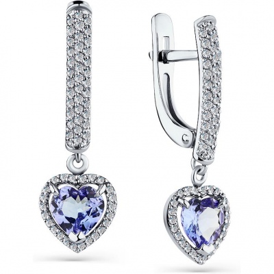 

Серьги из белого золота с танзанитами и бриллиантами Master Brilliant 2-208607-00-31, 2-208607-00-31