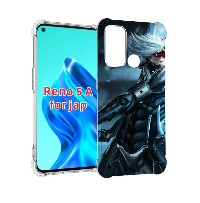 

Чехол MyPads Metal Gear Rising Revengeance для Oppo Reno 5A, Прозрачный, Tocco