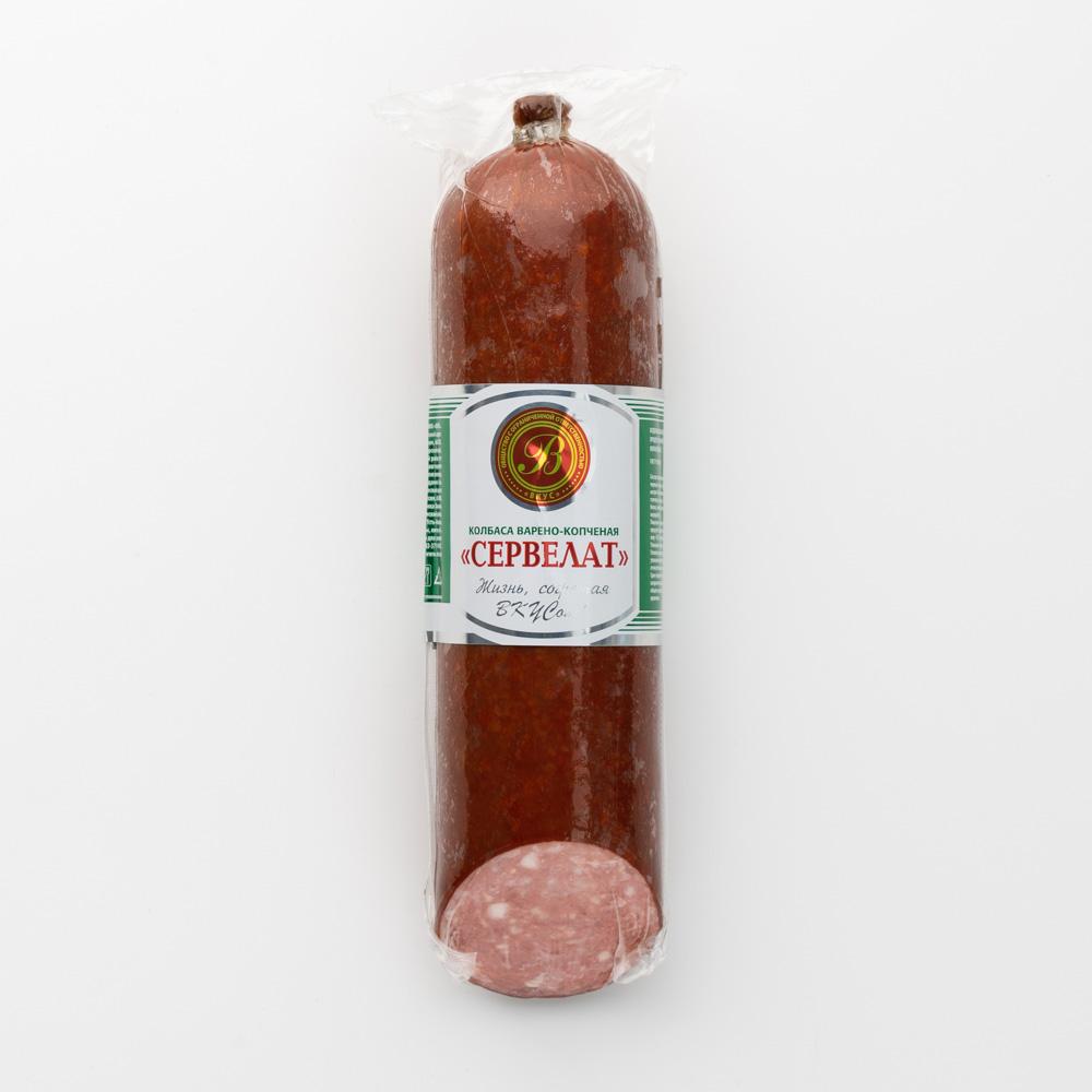 

Колбаса варено-копченая Вкус Сервелат, ГОСТ, категория А, 350 г