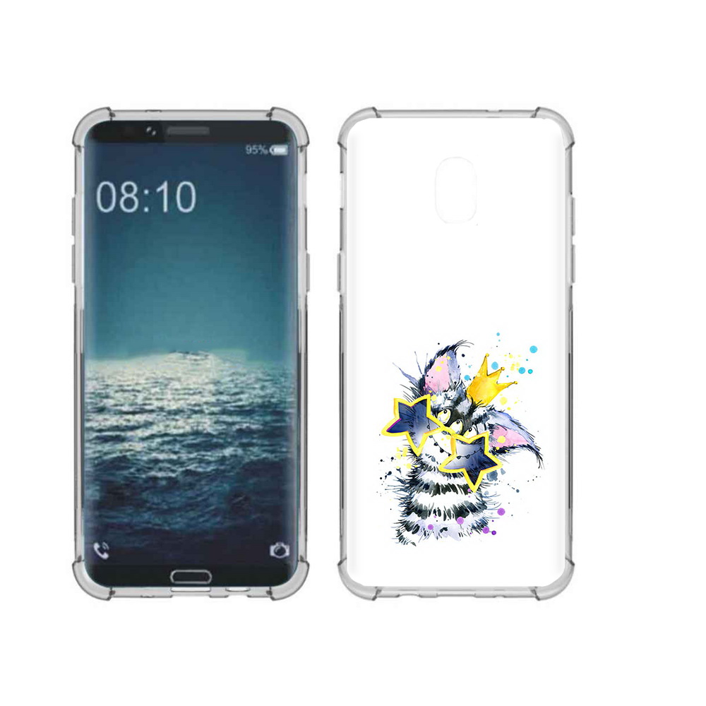 

Чехол MyPads Tocco для Samsung Galaxy J3 Мартовский Нуся (PT226926.574.114), Прозрачный, Tocco