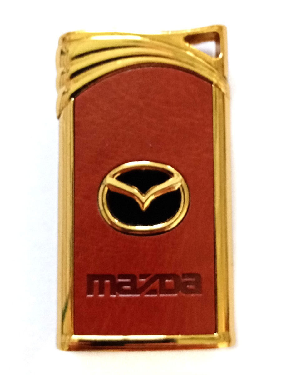 

Зажигалка, Красный;золотистый, Mazda