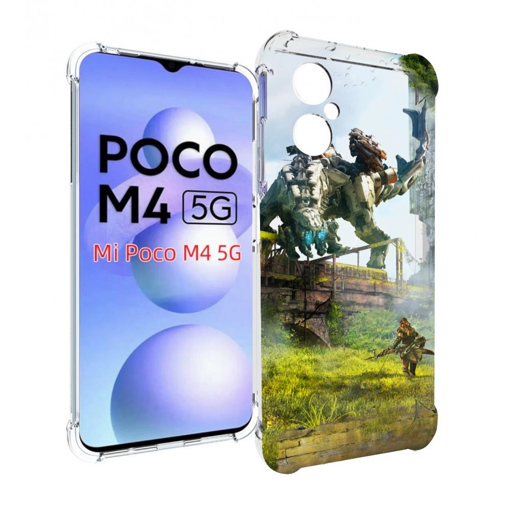

Чехол MyPads Horizon Zero Dawn для Xiaomi Poco M4 5G, Прозрачный, Tocco