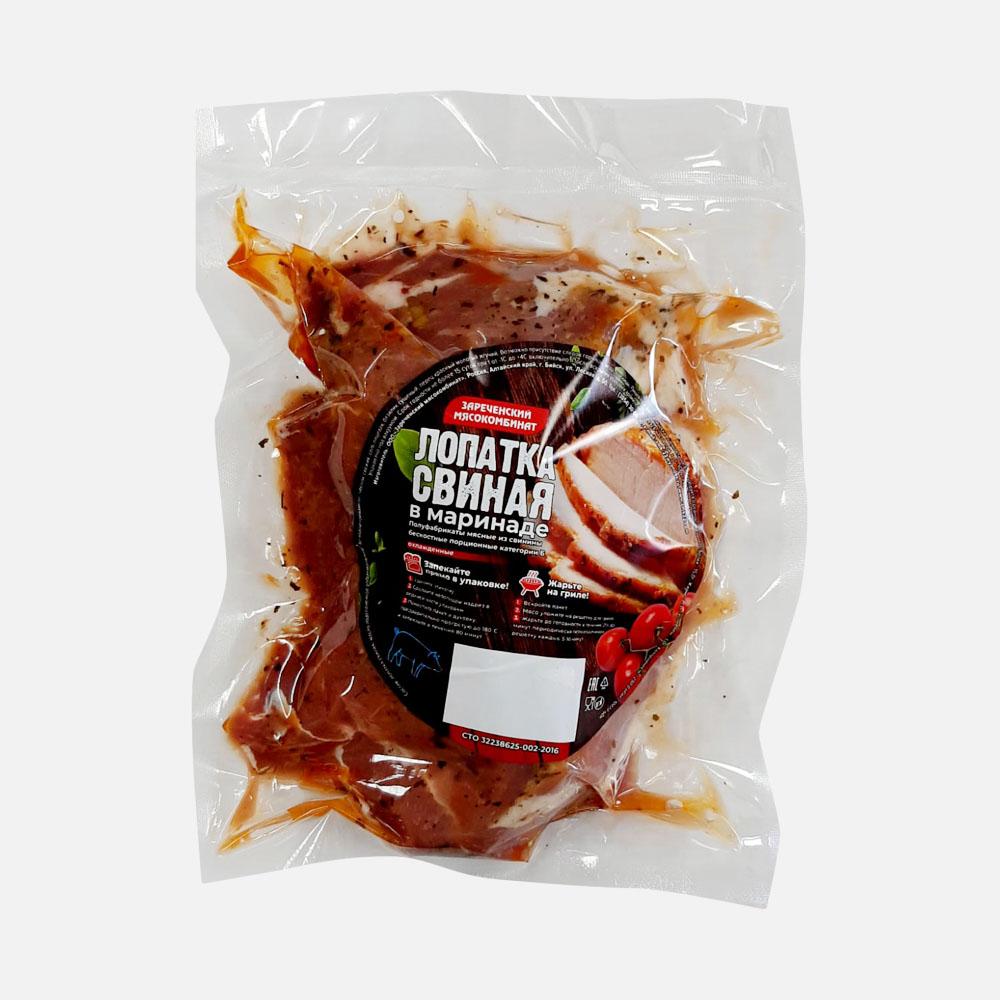

Лопатка свиная Зареченский Мясокомбинат в маринаде, охлаждённая, 1,1-1,2 кг