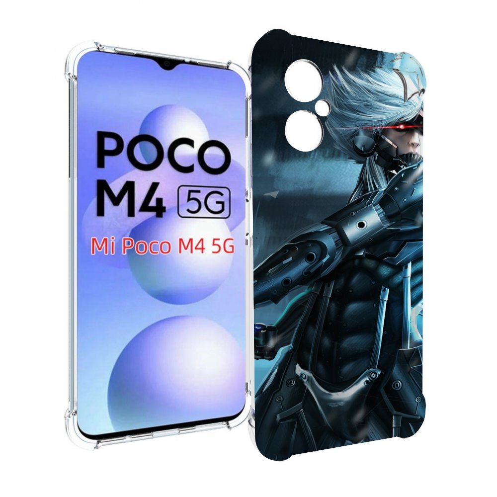 

Чехол MyPads Metal Gear Rising Revengeance для Xiaomi Poco M4 5G, Прозрачный, Tocco