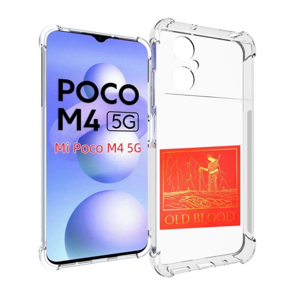 

Чехол Mypads Old Blood Boulevard Depo Для Poco M4 5G, Прозрачный, Tocco