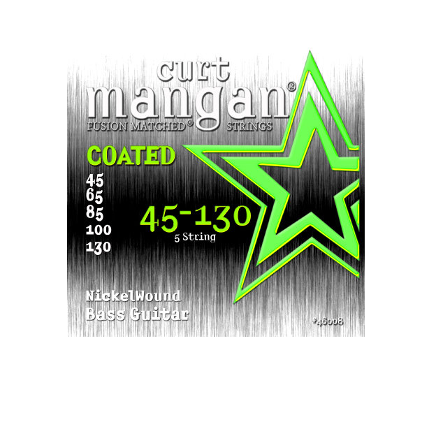 фото Curt mangan 45-130 nickel wound 5-string (45130) струны для бас-гитары