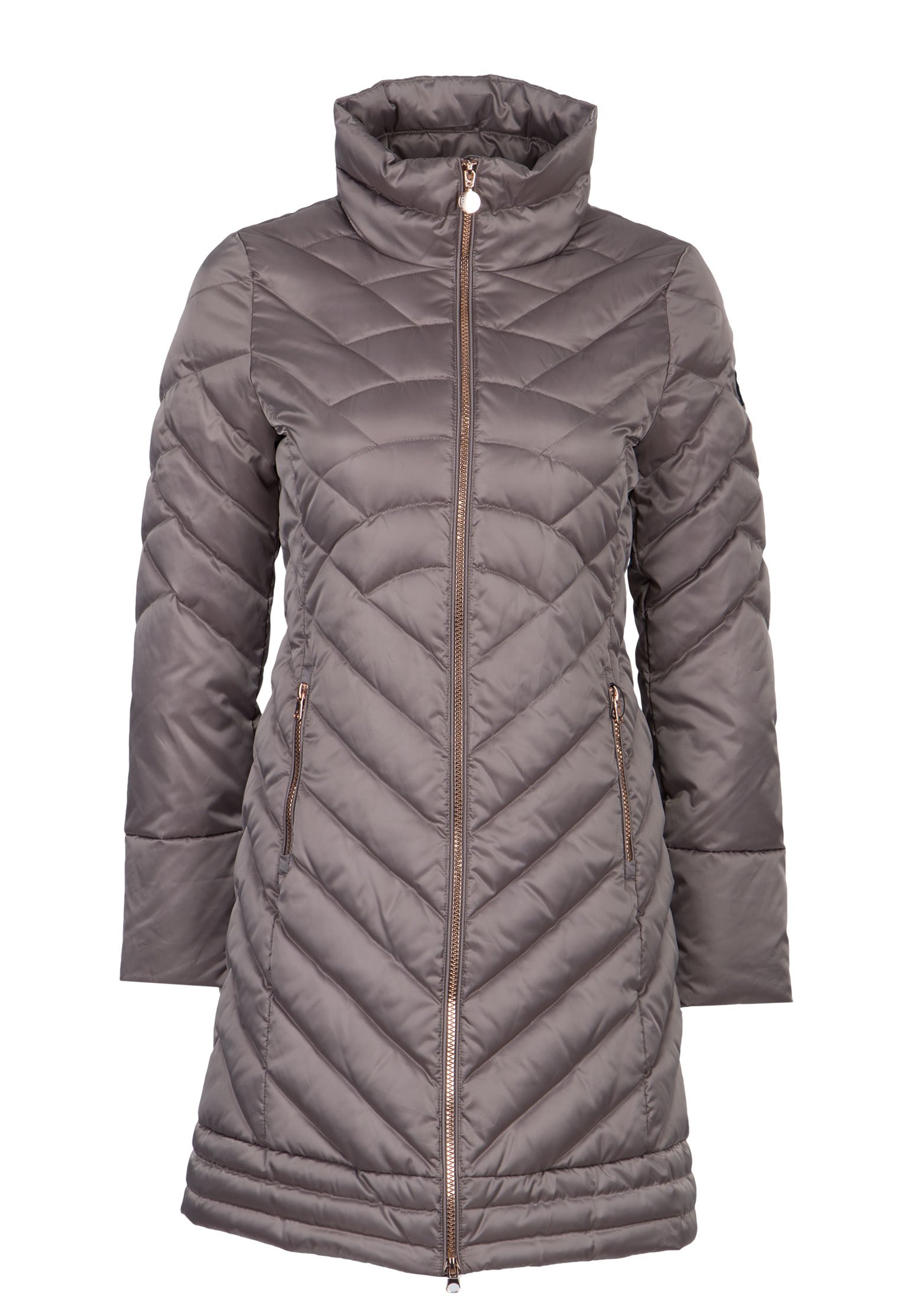 

Пуховик-пальто женский EA7 102687 коричневый L, 102687