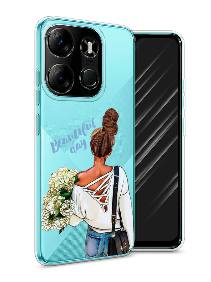 

Чехол Awog на Tecno Phantom X2"Beautiful day vector", Коричневый;белый;зеленый, 303250-6