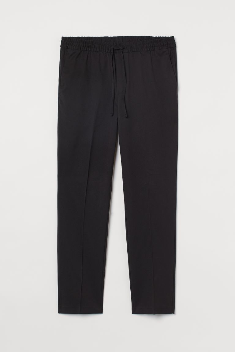 

Брюки мужские H&M 0988366001 черные S (доставка из-за рубежа), Черный, 0988366001