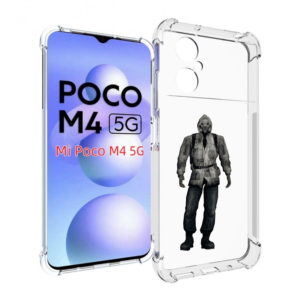 

Чехол Mypads S Для Poco M4 5G, Прозрачный, Tocco