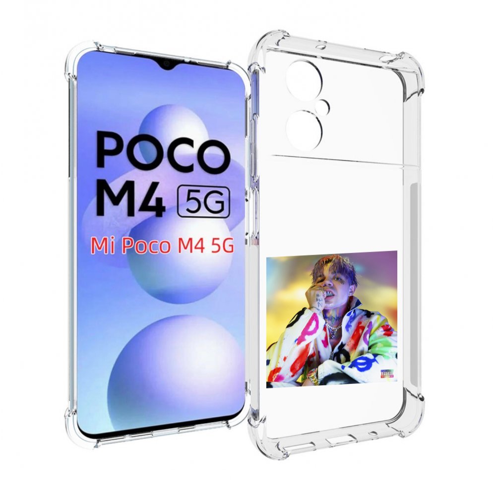 

Чехол Mypads Sayonara Boy Oраl Элджей Для Poco M4 5G, Прозрачный, Tocco