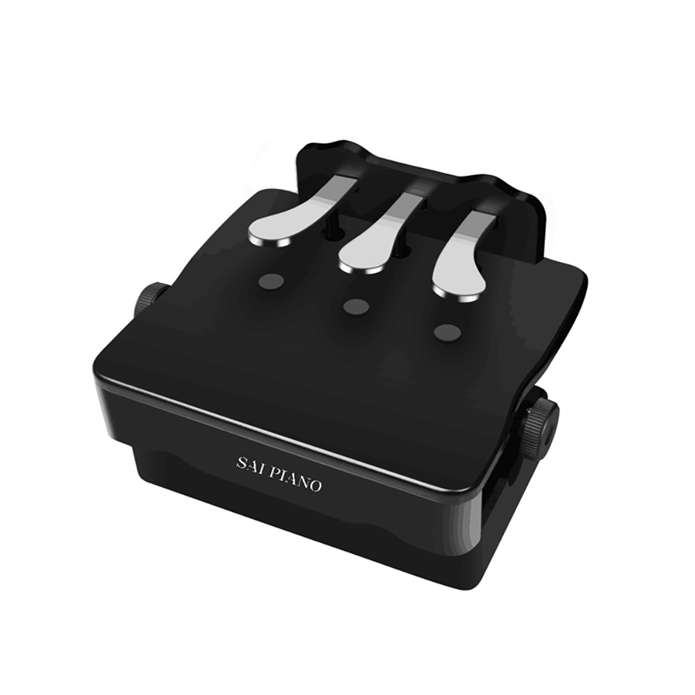 

Sai Piano Ajp-01 - Подставка для ног пианиста регулируемая, с педалями, Черный