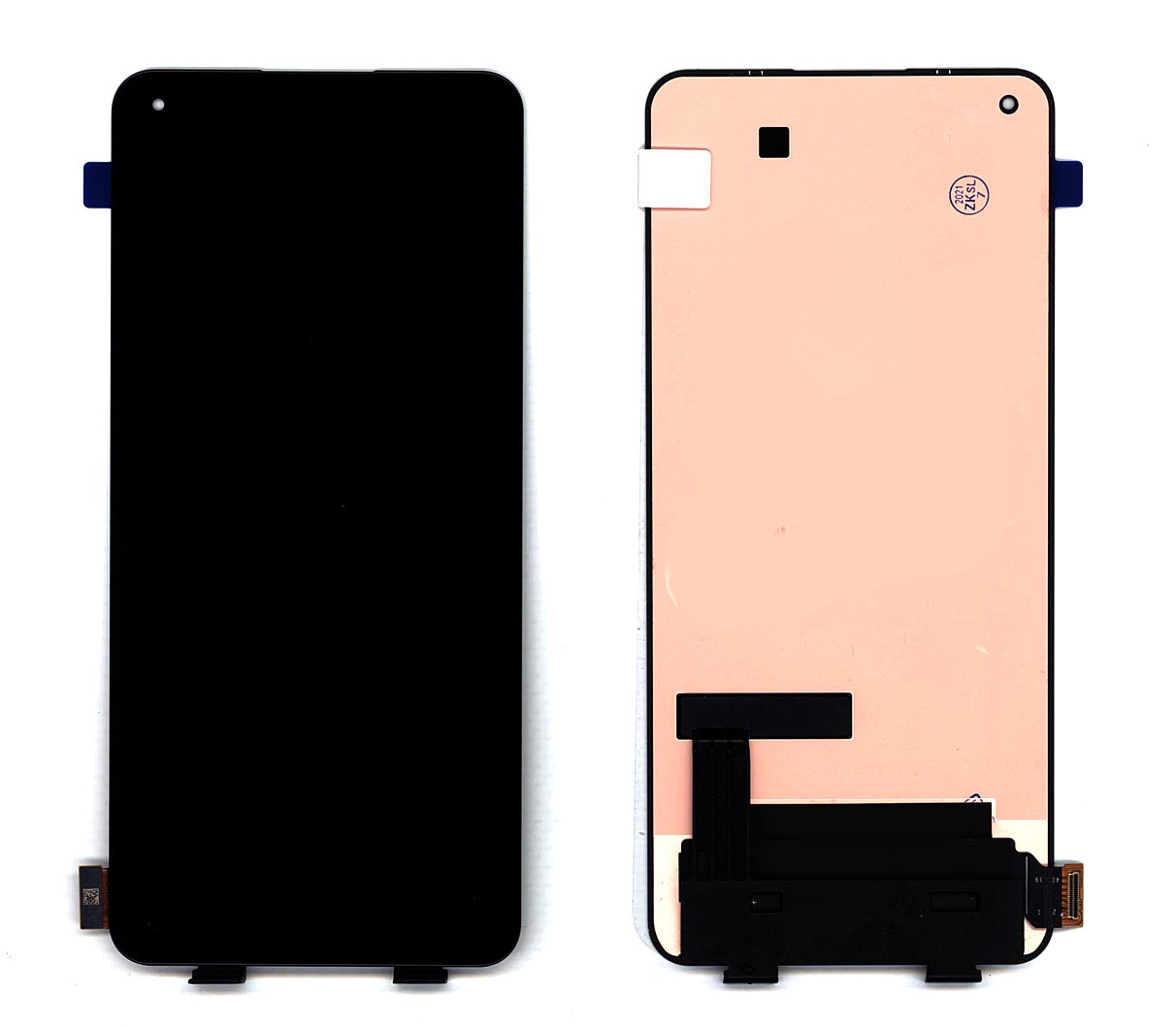 Дисплей NoBrand Mi 11 в сборе с тачскрином черный для смартфона Xiaomi Mi 11 Lite черный