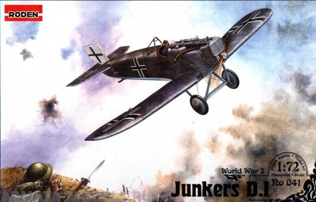 

Rod041 Самолет JUNKERS D.I LONG-FUSELAGE VERSION