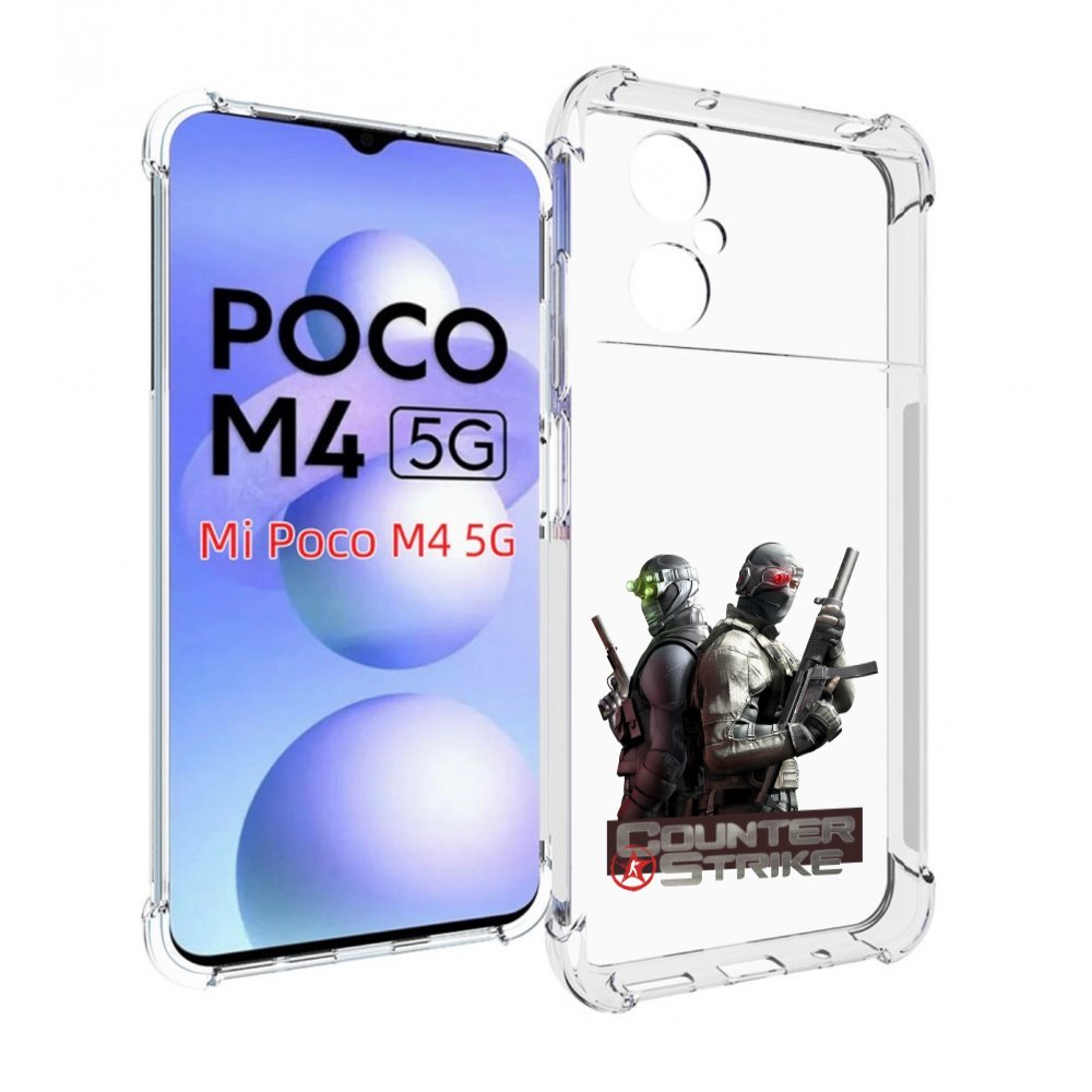 

Чехол MyPads КС для Xiaomi Poco M4 5G, Прозрачный, Tocco