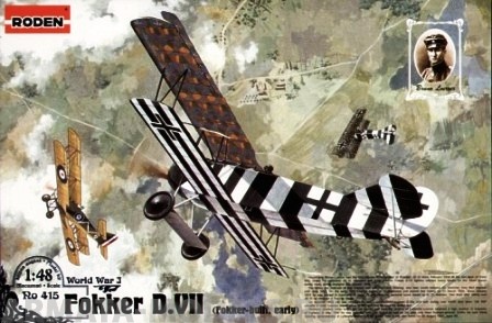 Rod415 Самолт FOKKER D.VII FOKKER-BUILT, EARLY