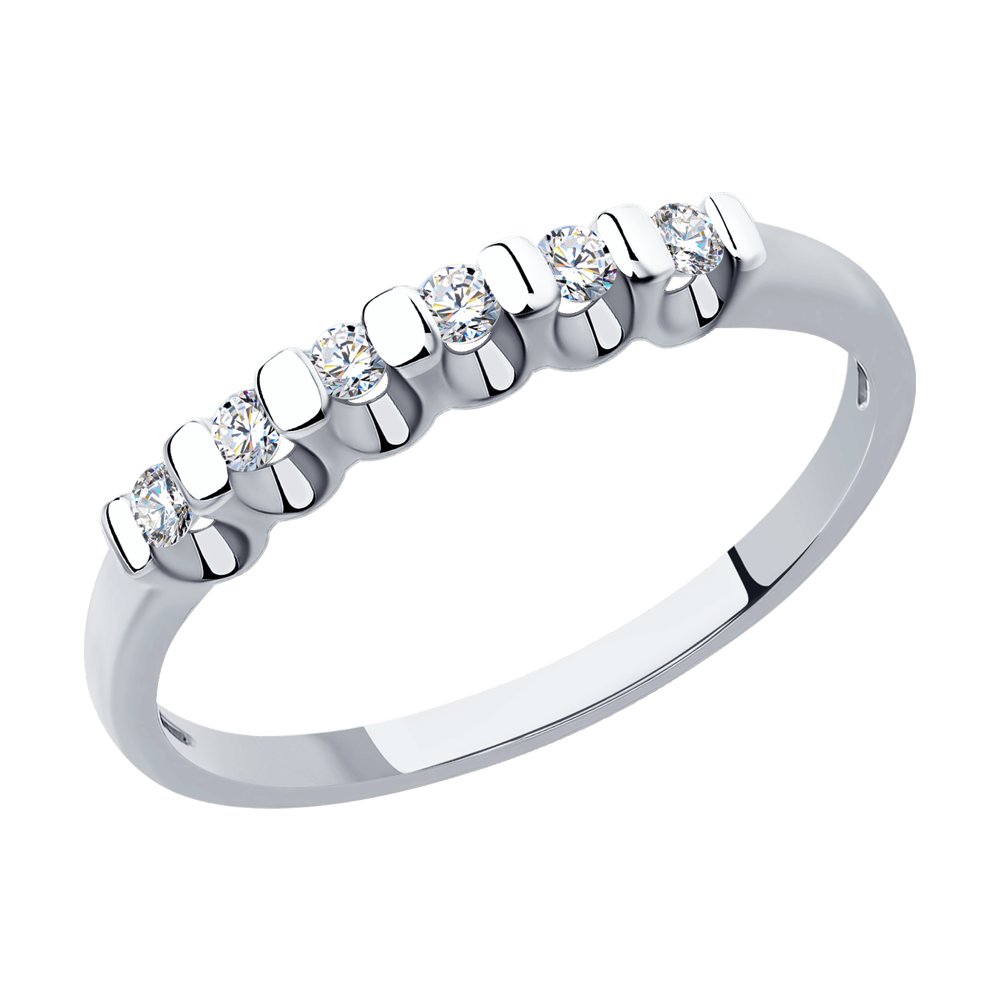 

Кольцо из белого золота с бриллиантом р. 18.5 Diamant 52-210-01318-1, 52-210-01318-1