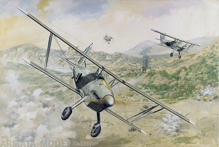 

Rod427 Самолт Arado Ar68E