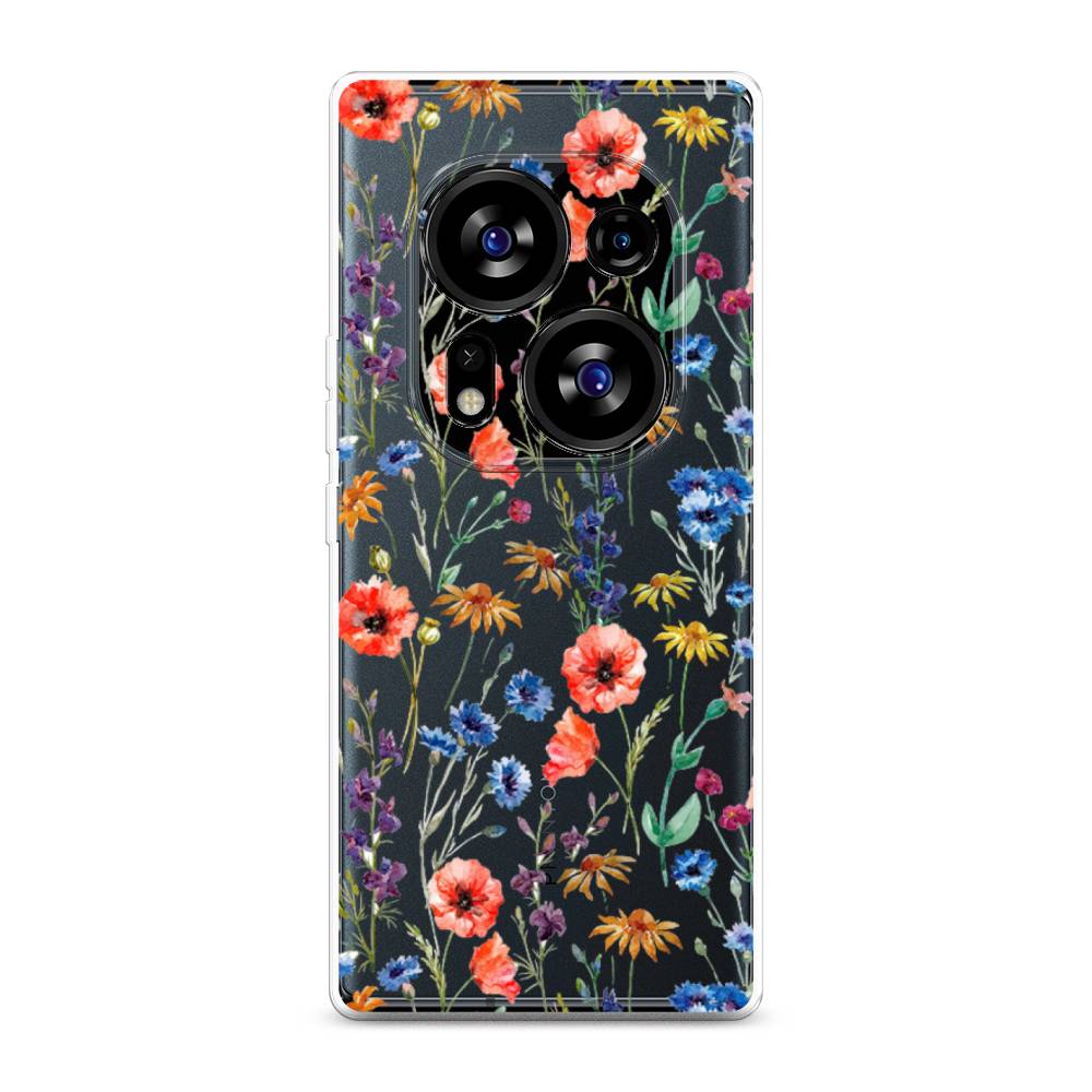 

Чехол Awog на Tecno Phantom X2"Маки и васильки фон", 303250-8