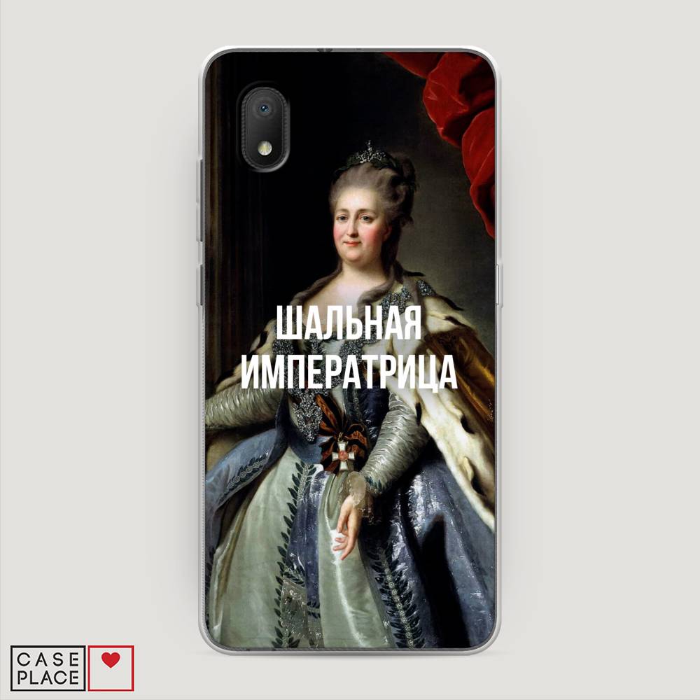 фото Силиконовый чехол "шальная императрица" на alcatel 1b (2020) 5002d awog