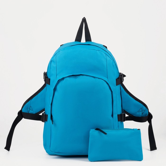 

Рюкзак женский NoBrand 7636297 голубой, 42х28х12 см, 7636297