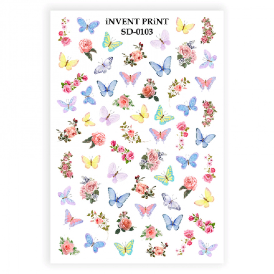 

Слайдер-дизайн iNVENT PRiNT №IPN-47, 5 шт., Разноцветный