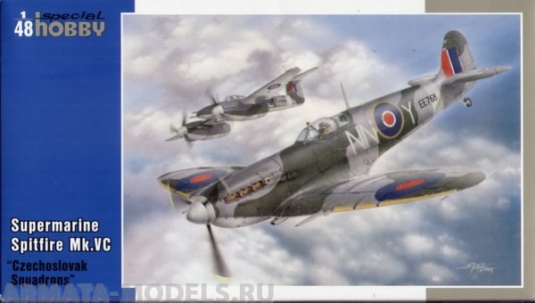 

SH48091 Самолет Spitfire Mk.VC Czechoslovak Squadrons