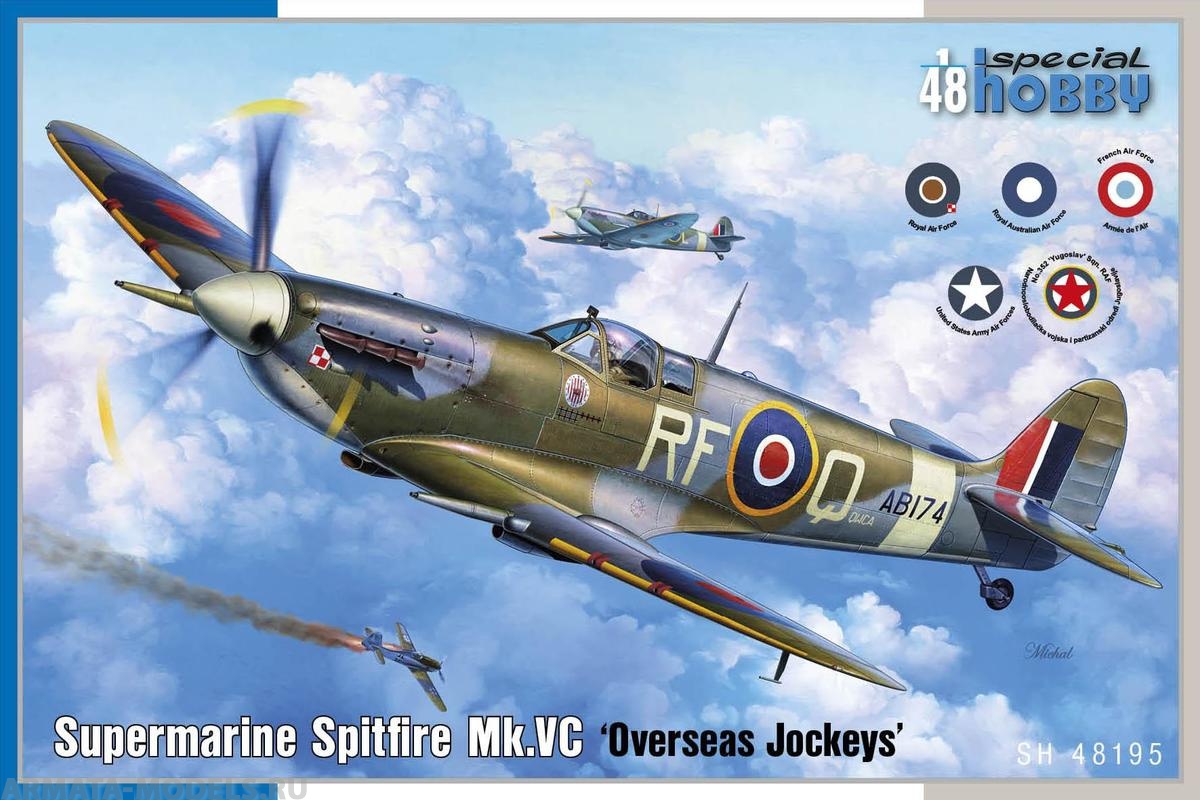 

SH48195 Supermarine Spitfire Mk.VC Overseas Jockeys