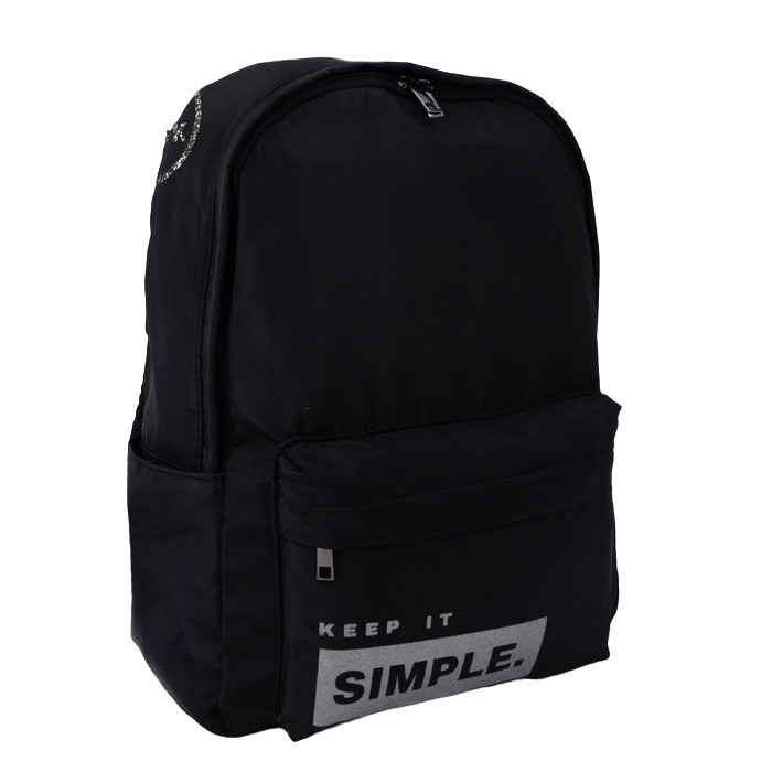 

Рюкзак женский NAZAMOK SIMPLE, чёрный, Черный, SIMPLE