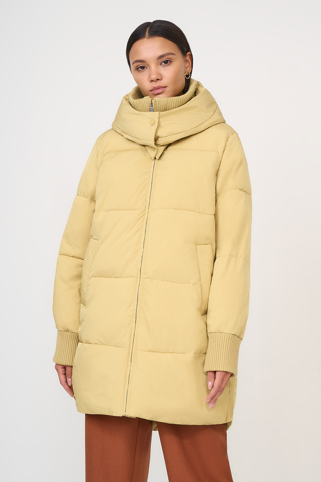 

Куртка женская Baon B0423507 зеленая XXL, Зеленый, B0423507