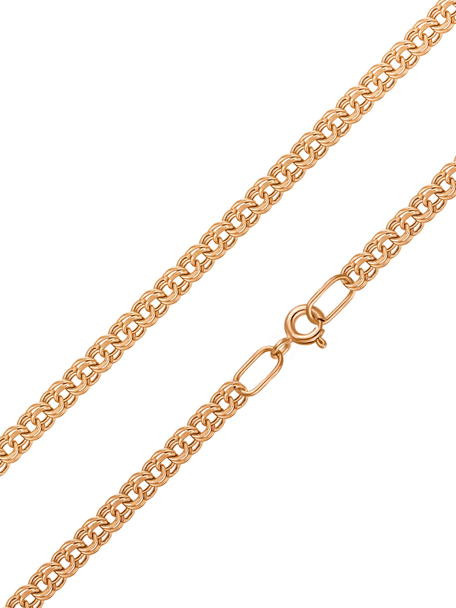 

Цепочка из золота 50 см MIUZ Diamonds (Московский ювелирный завод) C2039-170004022-50, Золотистый, C2039-170004022-50