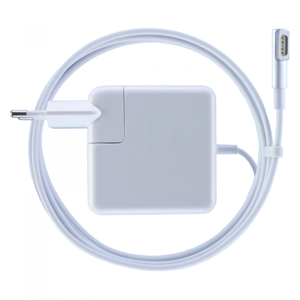 

Блок питания для MacBook Air 11" Late 2010 - Mid 2011 45W 14.5V 3.1A MS1 TopON, Белый